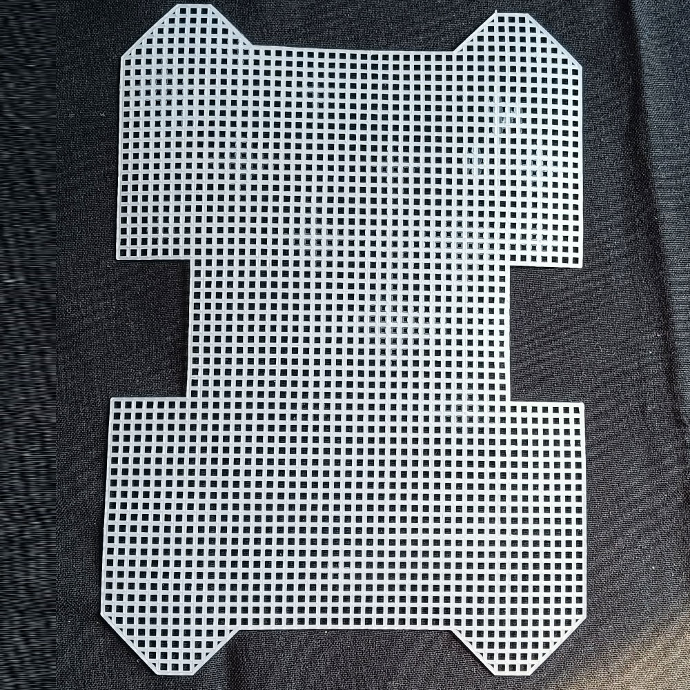 Plastic Canvas Sheet White- shapes Plastic Canvas Sheet White- shapes