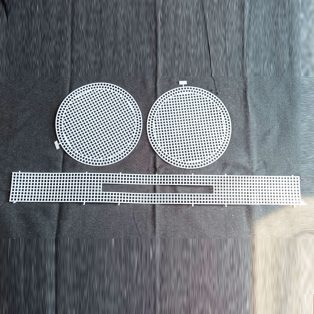 Plastic Canvas Sheet White- shapes Plastic Canvas Sheet White- shapes