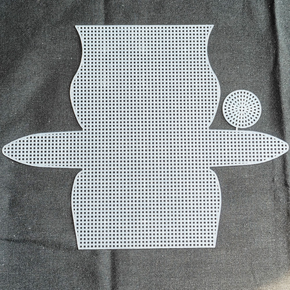 Plastic Canvas Sheet White- shapes Plastic Canvas Sheet White- shapes