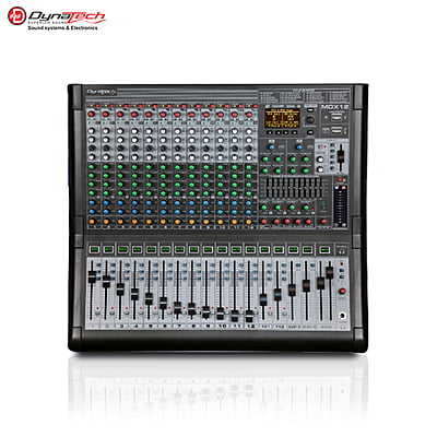 MDX-12 12 Ch. Mixing Console With Double Engine DSP/BT/USB, 4 Aux, Recording