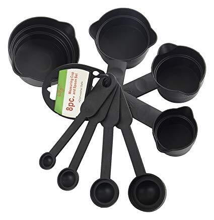 Measuring Cups ABS Plastic Set of 8