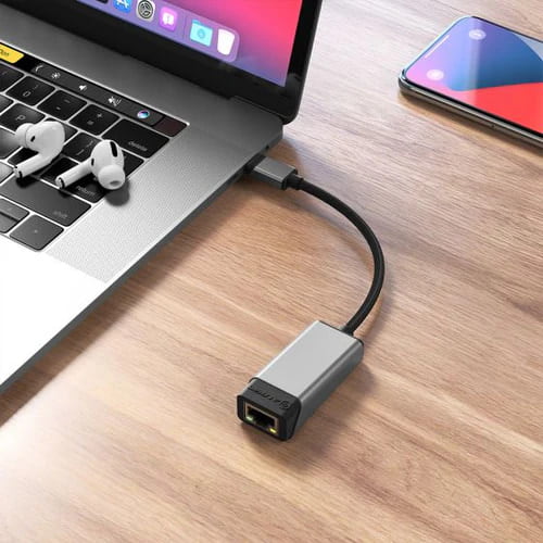 ALOGIC Ultra USB-C to RJ45 Gigabit Ethernet Adapter – 15cm - Space Grey | ULCGE-SGR