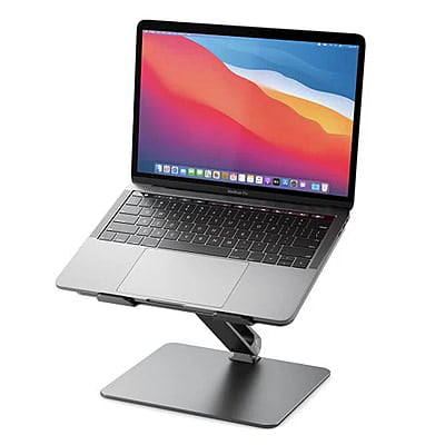 Elite Adjustable Laptop Riser โ Space Grey | AALNBS-SGR Elite Adjustable Laptop Riser โ Space Grey | AALNBS-SGR
