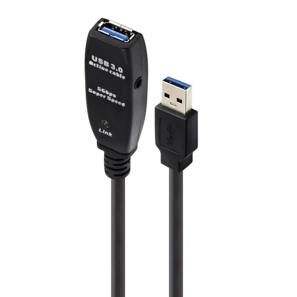 USB 3.0 Active Extension Type A to Type A Cable- Male to Female - 20m | USB3-20A-AA
