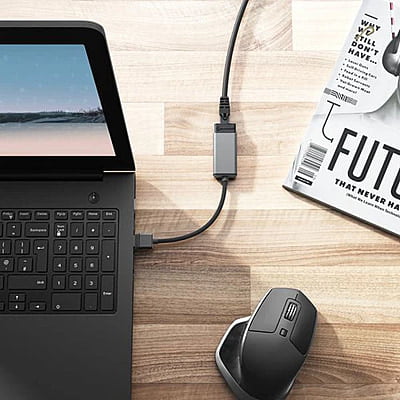 Ultra USB-A(USB 3.0)to RJ45 Gigabit Ethenet Adapter โ15cm | ULAGE-SGR Ultra USB-A(USB 3.0)to RJ45 Gigabit Ethenet Adapter โ15cm | ULAGE-SGR