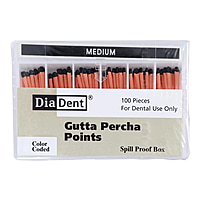 DiaDent Gutta Percha Non-Standardized – Endodontic Obturation Points