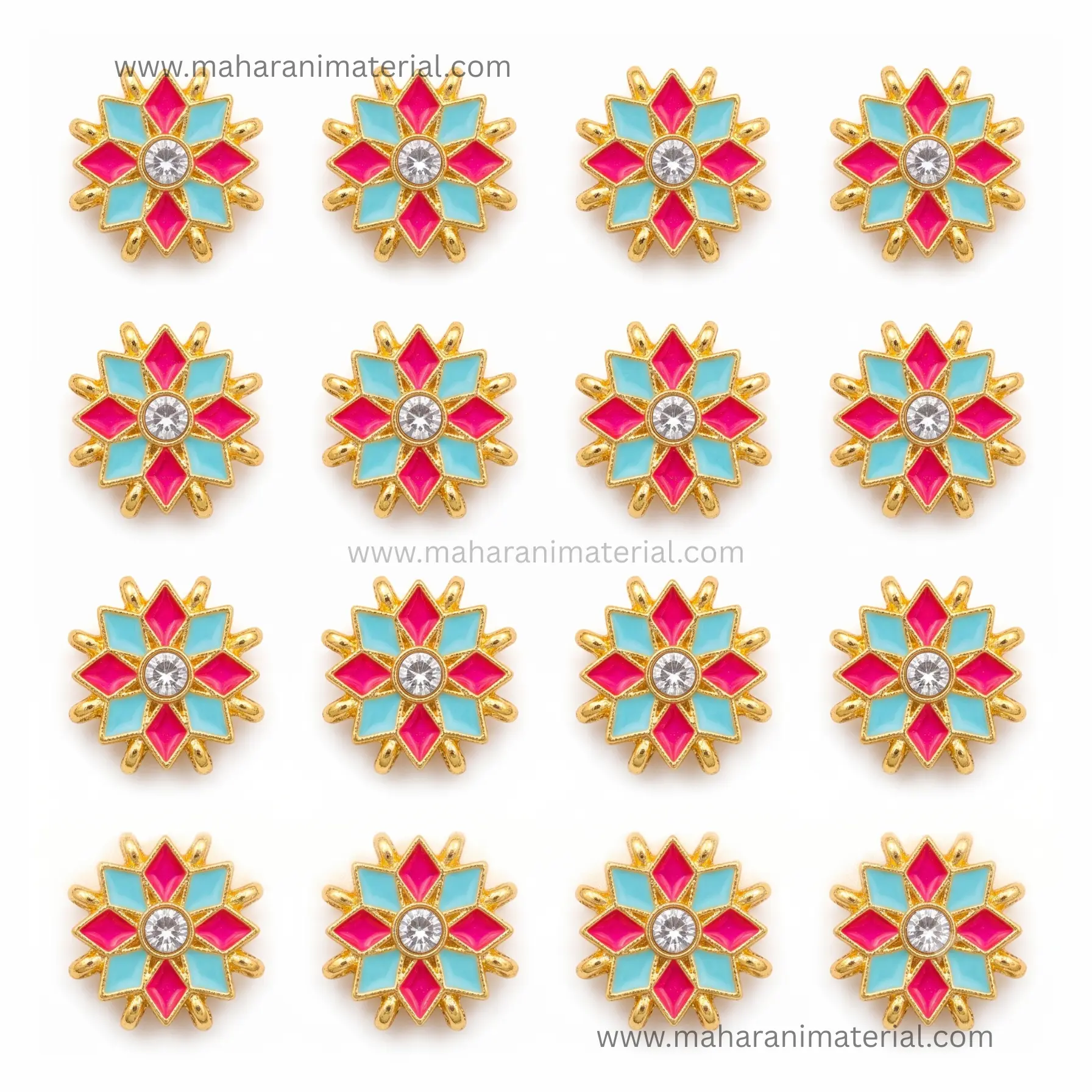 Star Hook Kundan Mix