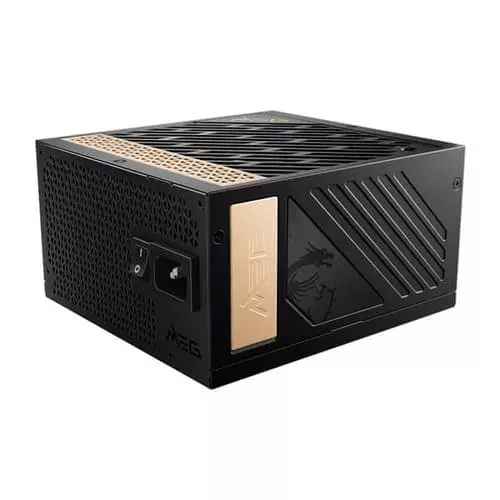 MSI MEG Ai1300P PCIe5 1300W Platinum ATX Fully Modular PSU – 80 Plus Platinum