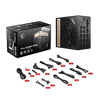 MSI MEG Ai1300P PCIe5 1300W Platinum ATX Fully Modular PSU – 80 Plus Platinum