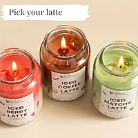 Iced Berry Latte Candle