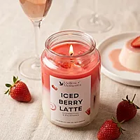 Iced Berry Latte Candle