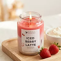 Iced Berry Latte Candle