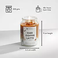 Iced Coffee Latte Candle
