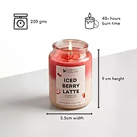 Iced Berry Latte Candle