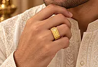 18 kt Gold Master Matrix Ring