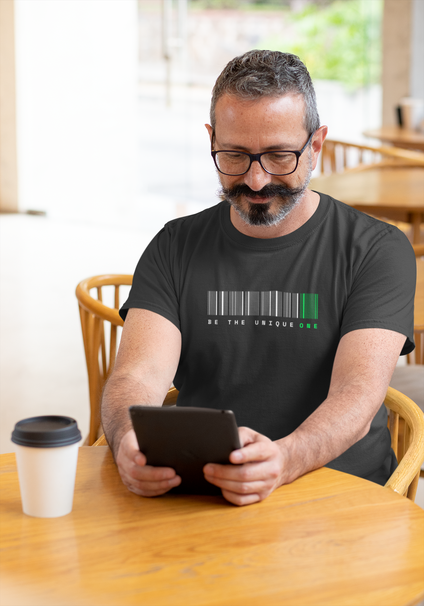 "Be the Unique One" Printed Men’s T-shirt