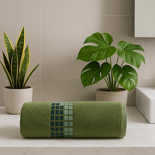 Cotton Towel Olive