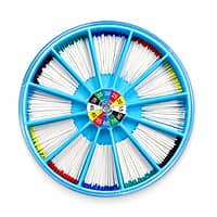 Meta Biomed Endo Organizer with 400 Absorbent Paper Points for Root Canal Treatment