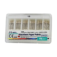 Meta Absorbent Paper Points - 4%