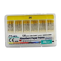 Meta Absorbent Paper Points 4% Endodontic Paper Points
