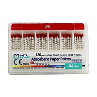 Meta Absorbent Paper Points 4% Endodontic Paper Points