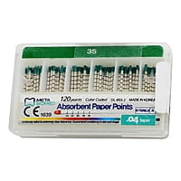 Meta Absorbent Paper Points - 4%