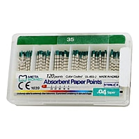 Meta Absorbent Paper Points 4% Endodontic Paper Points