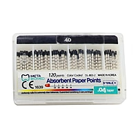 Meta Absorbent Paper Points 4% Endodontic Paper Points