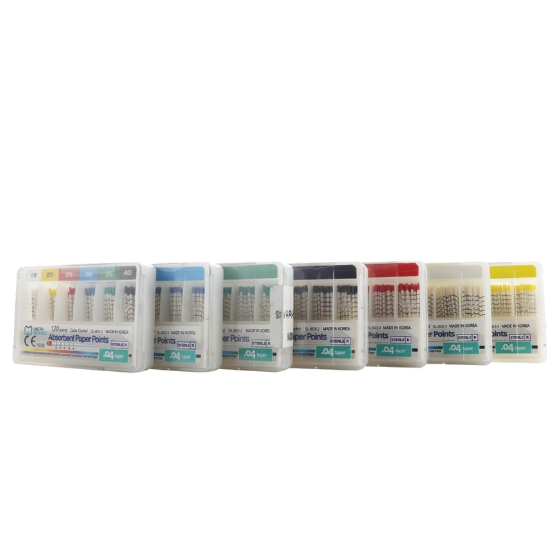 Meta Absorbent Paper Points 4% Endodontic Paper Points