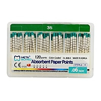 Meta Absorbent Paper Points 6% Endodontic Paper Points