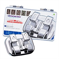OrthoMetric Advanced Series Metal Bracket Kit MBT 022 (100 Cases)