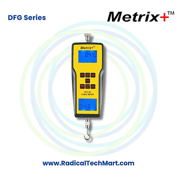 Metrix+ DFG Series Digital Force Gauge Push Pull Tension Compression Tester