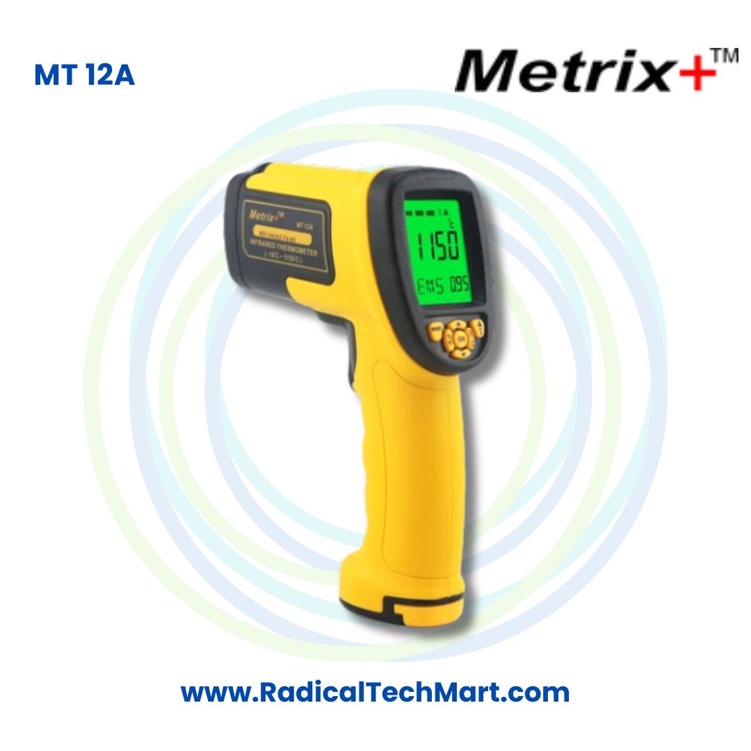 Metrix+ MT 12A Infrared Thermometer -18�C to 1150�C 50:1 Pyrometer