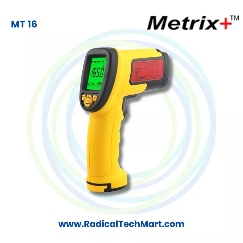 Metrix+ MT 16 Infrared Thermometer -18�C to 1650�C 50:1 Pyrometer