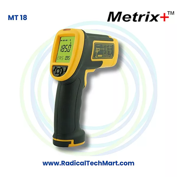 Metrix+ MT 18 Infrared Thermometer 200�C to 1850�C 80:1 Pyrometer