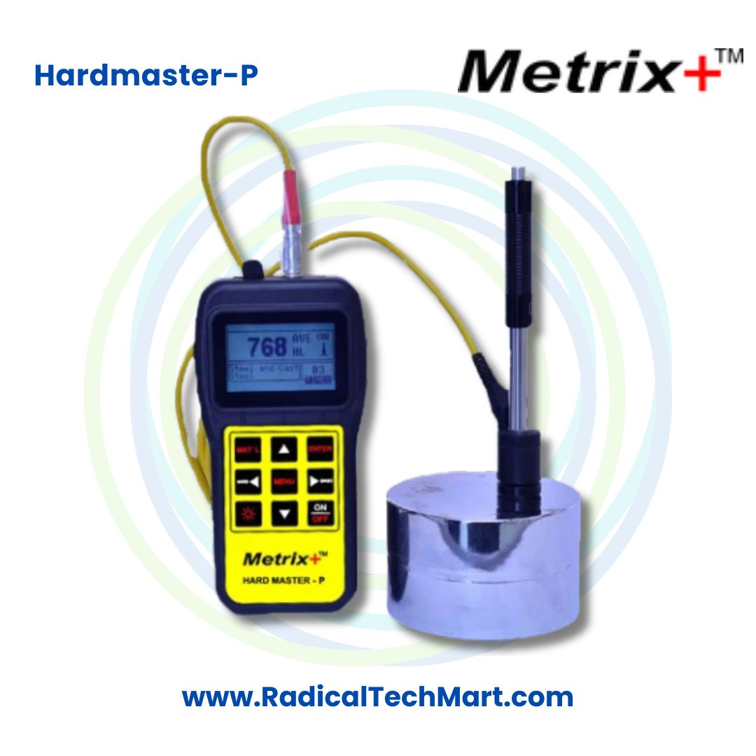 Metrix+ Hardmaster-P Leeb Hardness Tester Portable Metal Hardness Meter