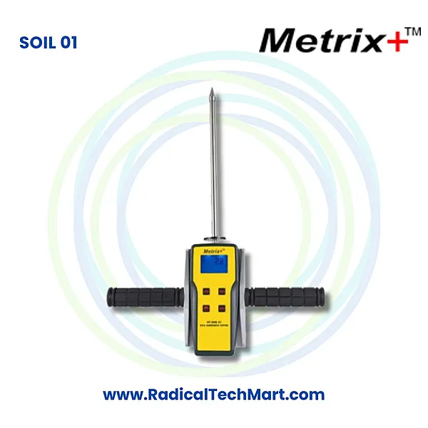 Metrix+ HT SOIL 01 Soil Hardness Tester Penetrometer 0-100kg