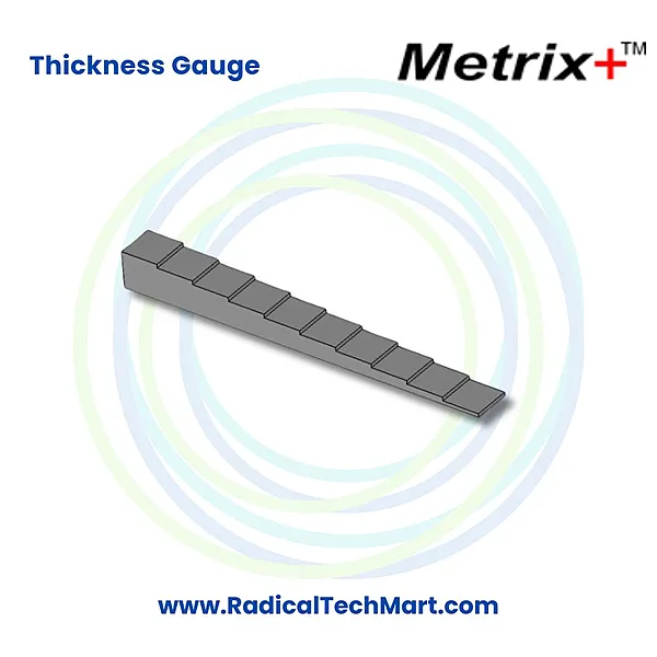 Metrix+ Ultrasonic Thickness Gauge Calibration Step Blocks
