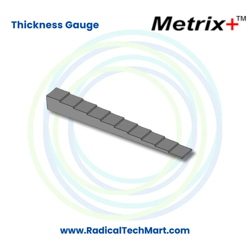Metrix+ Ultrasonic Thickness Gauge Calibration Step Blocks