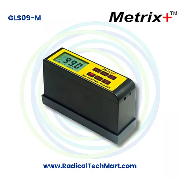 Metrix+ GLS 09M Tri Angle Gloss Meter 20° 60° 85°