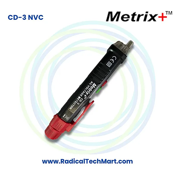 Metrix+ CD 3 Non Contact Voltage Tester 12-1000V AC NCV Detector