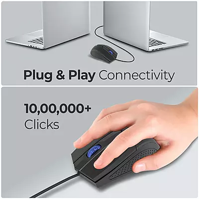 MOUSE WIRED FOXIN GRIP