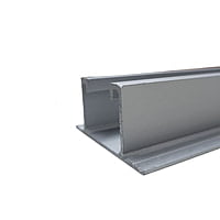 Aluminium Channel micro Rail for mounting Solar Panel on Rooftop