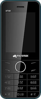 Mobile phone Micromax X708 Black & Gray Dual Sim