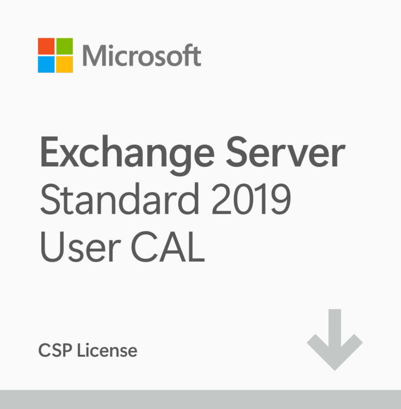 Microsoft Exchange Server Standard 2019 - 1 User CAL Education CSP (Perpetual) Microsoft Exchange Server Standard 2019 - 1 User CAL Education CSP (Perpetual)
