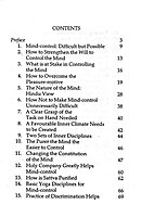 Mind And Its Control