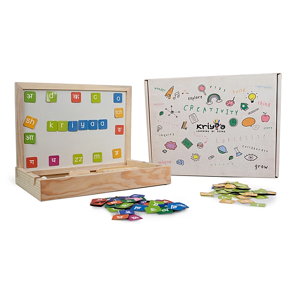 MindForge Multiskill Lab – English | Age 3+ | 88 Magnetic English Letters