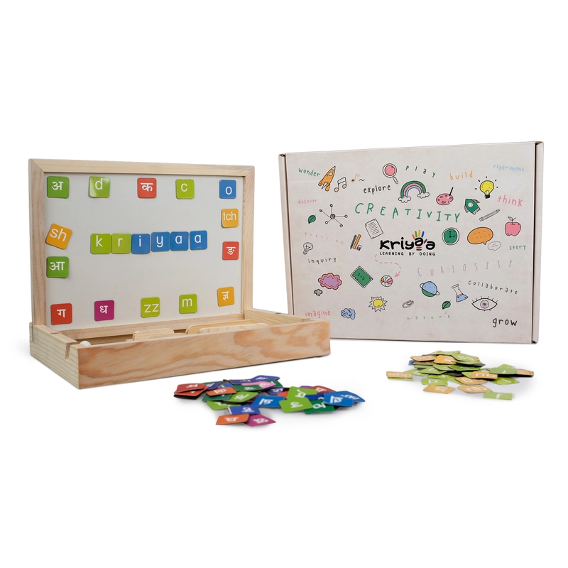MindForge Multiskill Lab – English | Age 3+ | 88 Magnetic English Letters