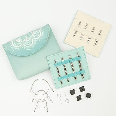 MINDFUL PETITE MINI INTERCHANGEABLE CIRCULAR KNITTING NEEDLE SET MINDFUL PETITE MINI INTERCHANGEABLE CIRCULAR KNITTING NEEDLE SET