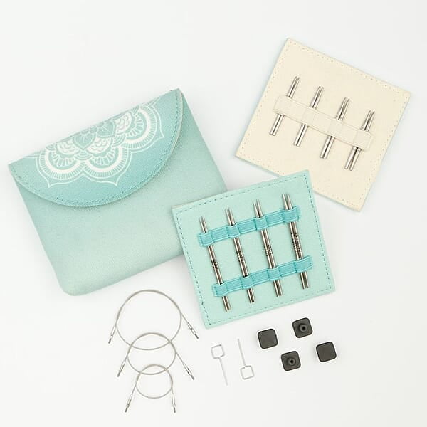 MINDFUL PETITE MINI INTERCHANGEABLE CIRCULAR KNITTING NEEDLE SET